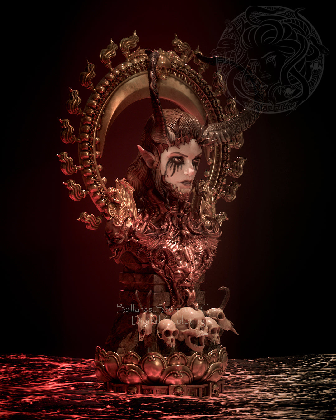 CREATIVE GEEK MB : Guardian of Gehenna Bust