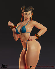 Abe3D : Chun Li SF6 Bikini