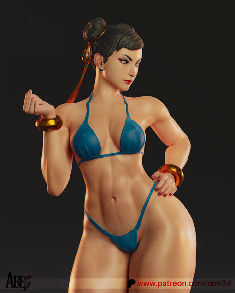Abe3D : Chun Li SF6 Bikini
