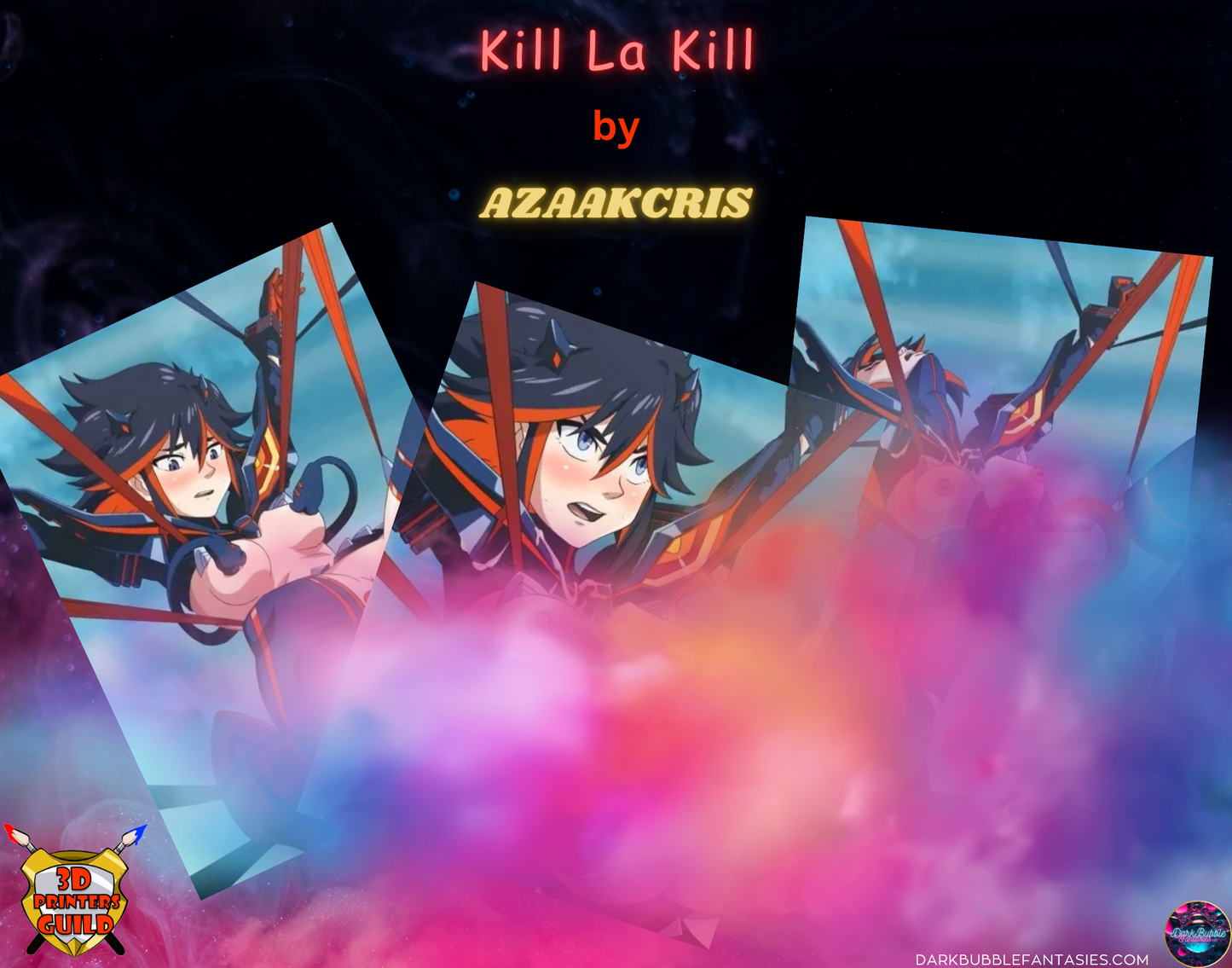 Kill la Kill : Backers fund : 3DPrintersGuild