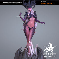 OXO3D : Demon Dark Princess Waifu