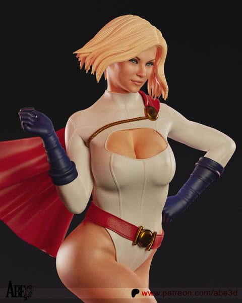 Abe3D : Powergirl