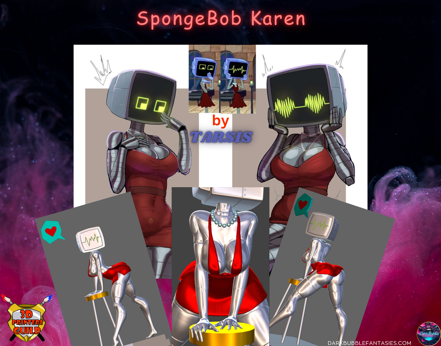 SpongeBob Karen : Backers fund : 3DPrintersGuild