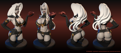 Texelion : Lady Death Bust/Booty pen holder