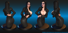 Texelion : Morticia Bust/Booty pen holder